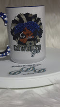 Load and play video in Gallery viewer, Cowboys Girl Dazzling Mug
