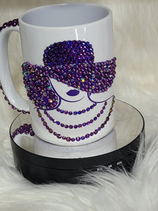 Dazzling Hat lady (without bedazzled handle) *  Choose your color(s)